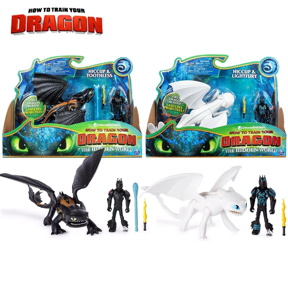 12 pieces How to train your dragon Yesha training dragon hidden world toothless night anger animation 1 - Toothless Plush