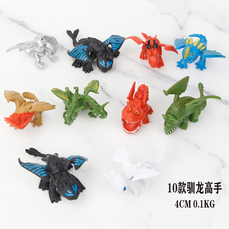 12 pieces How to train your dragon Yesha training dragon hidden world toothless night anger animation 2 - Toothless Plush