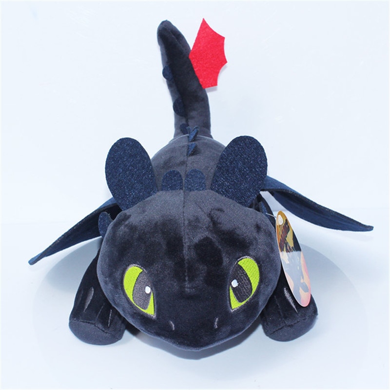 25 35 45 55cm Cute Toothless Plush Toy Anime Plush Toothless Stuffed Doll Toy for Kids 1 - Toothless Plush
