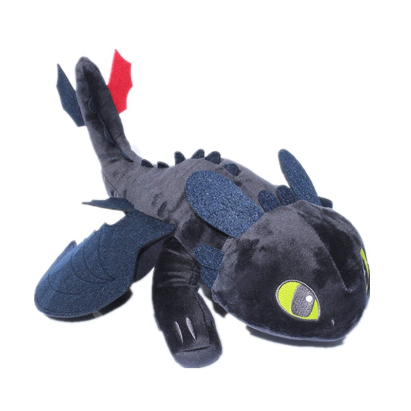 25 35 45 55cm Cute Toothless Plush Toy Anime Plush Toothless Stuffed Doll Toy for Kids 2 - Toothless Plush