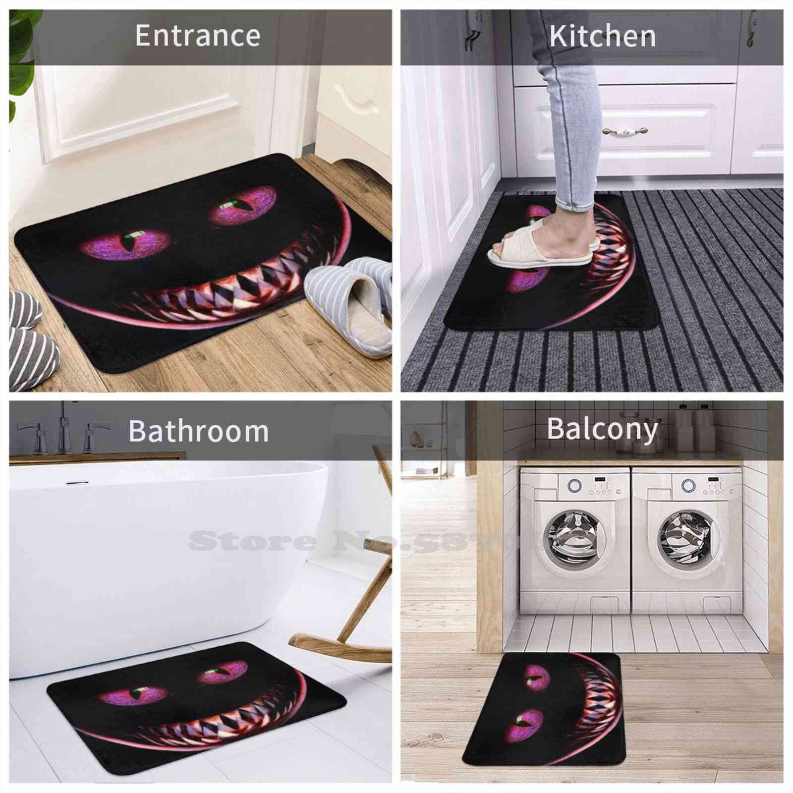 Toothless Door Mat Foot Pad Home Rug Krokmou Toothless Touthless How To Train Your Dragon Cartoon 4 - Toothless Plush