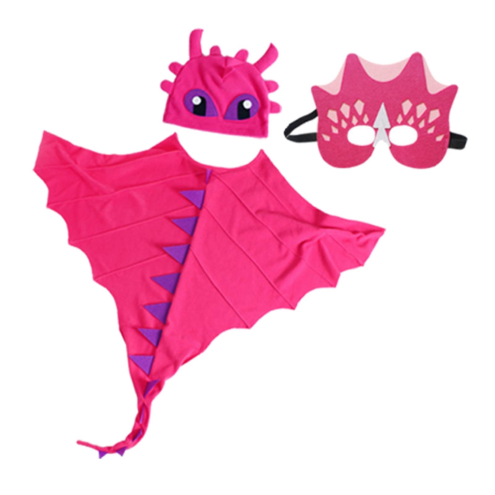 Toothless Dragon Costume Dinosaur Cape Child Costume Dragon Dress Up Girls Boys Toys Halloween for Birthday 1 - Toothless Plush