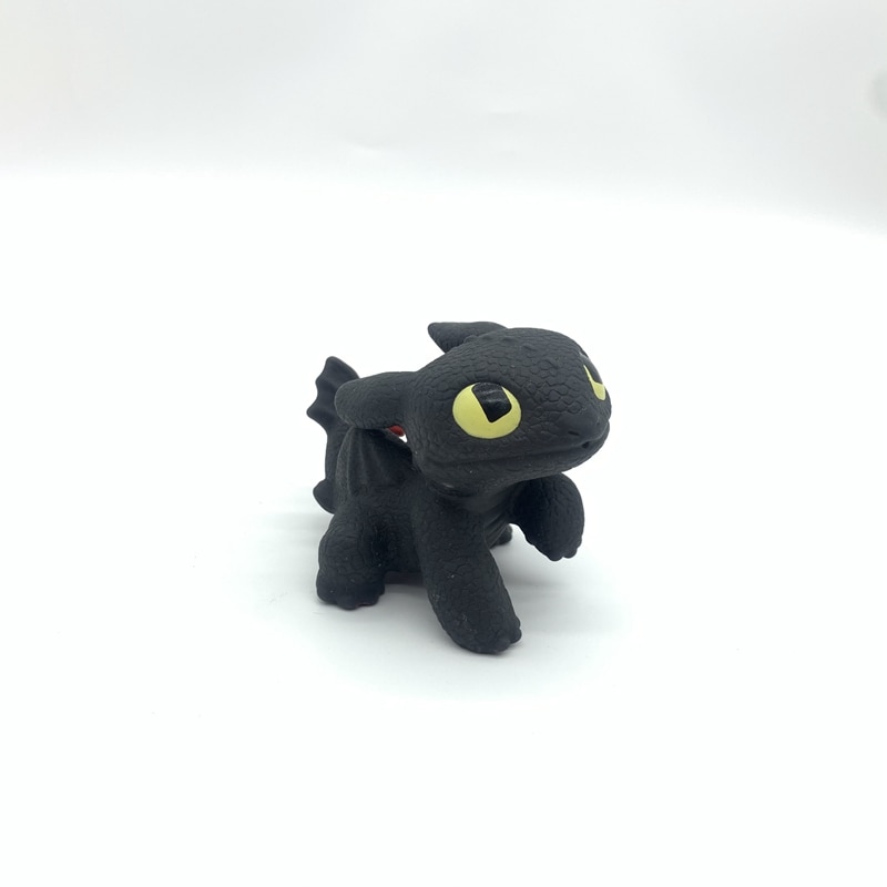 Train Your Dragon Anime Figure Q Version Water Spray Night Fury Toothless Action Figures Model Toy 1 - Toothless Plush