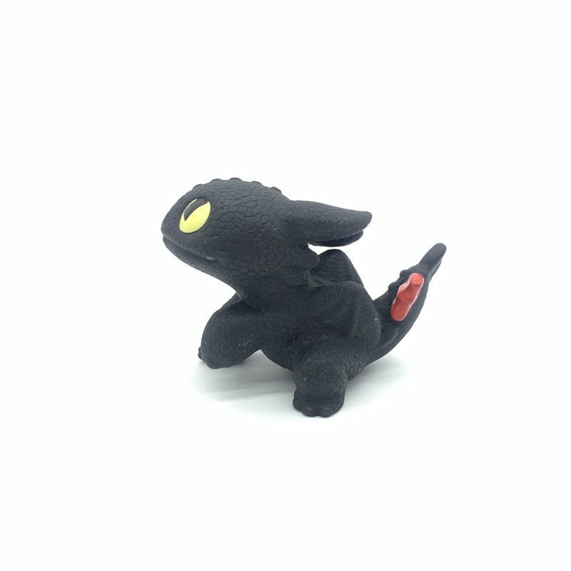 Train Your Dragon Anime Figure Q Version Water Spray Night Fury Toothless Action Figures Model Toy 2 - Toothless Plush