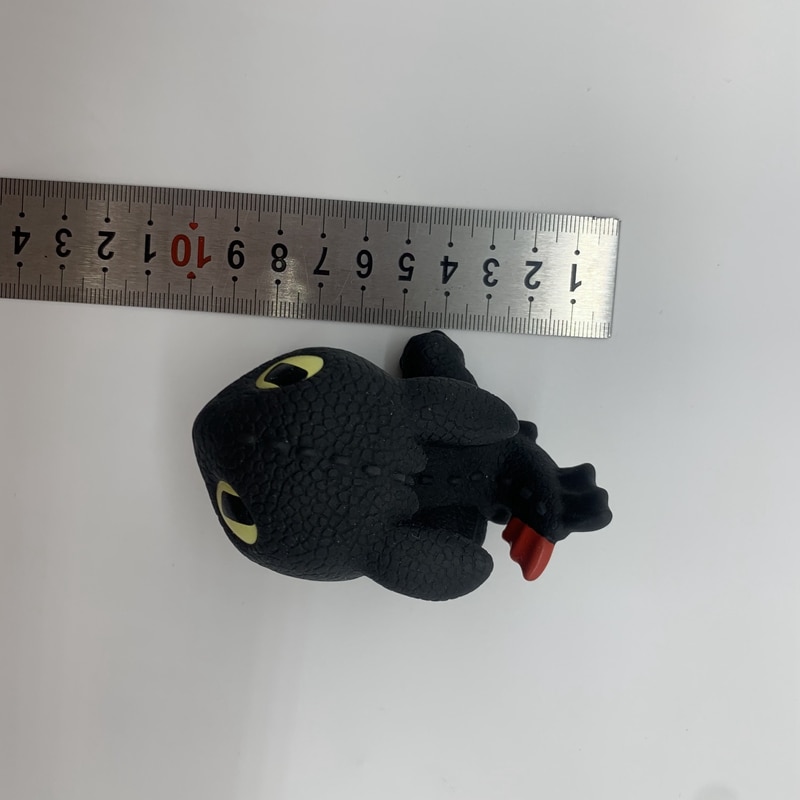 Train Your Dragon Anime Figure Q Version Water Spray Night Fury Toothless Action Figures Model Toy 4 - Toothless Plush